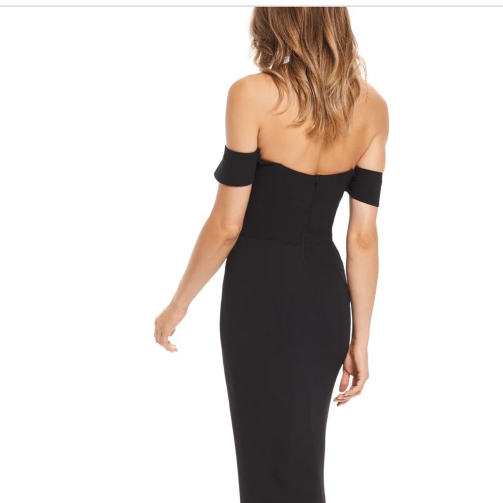 Dress the Population Black Strapless Dress